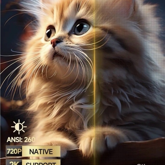 Mini Projector - White - Picture 8 of 12